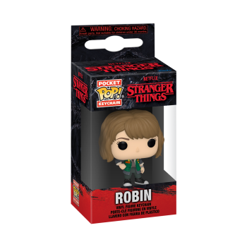 Funko POP Pocket! Vinyl Schlüsselanhänger - Stranger Things S4 Robin - 4cm